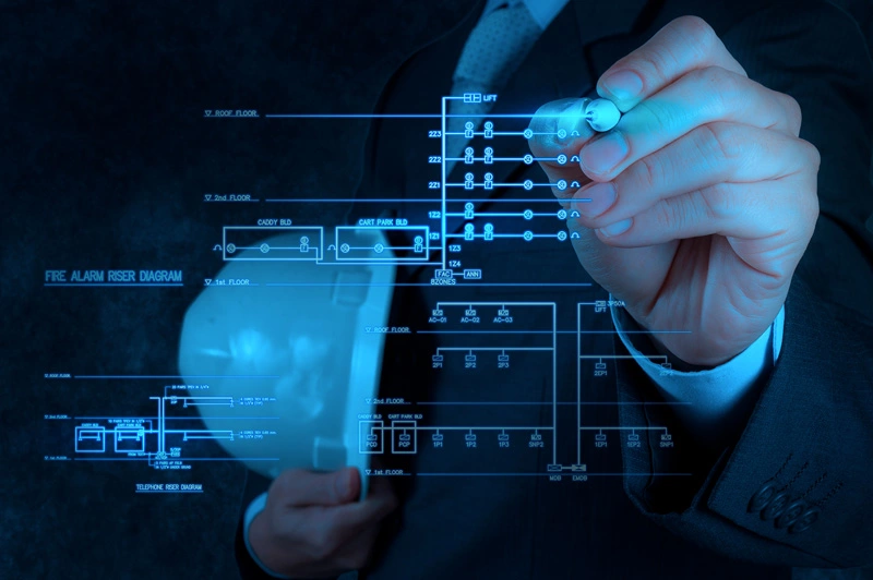 Imagem de Engenheiro trabalhando em projeto no Distrito Federal